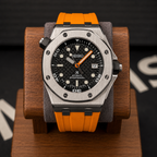 SeikOak Offshore Diver Sunburst orange