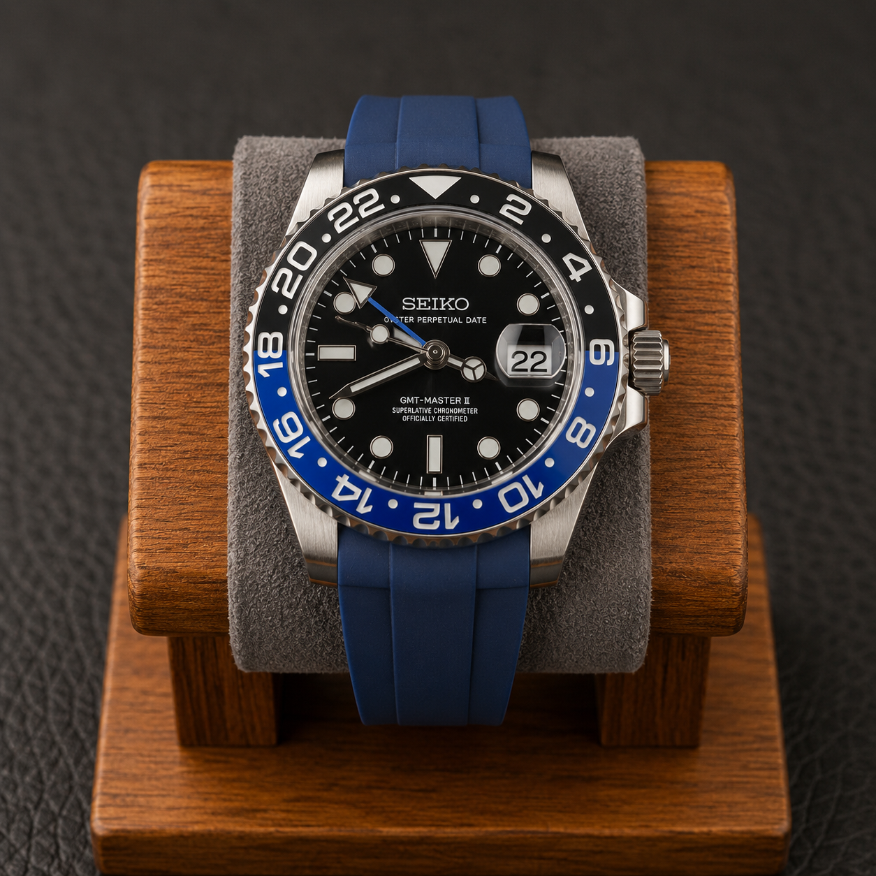 GMT Master-II Batman Homage - Oysterflex