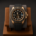 Classic Yachty Diver - Rose Gold x Black