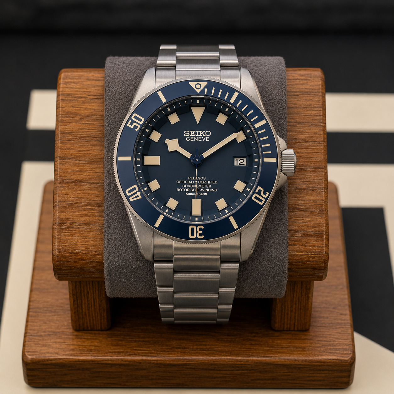 Tudeiko Blue Diver - Pelagos Homage