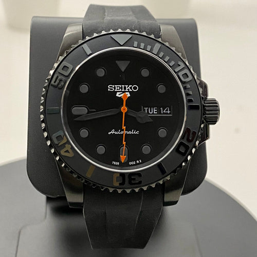 Black on Black - Orange Lightning