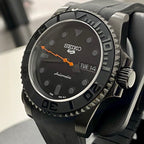 Black on Black - Orange Lightning