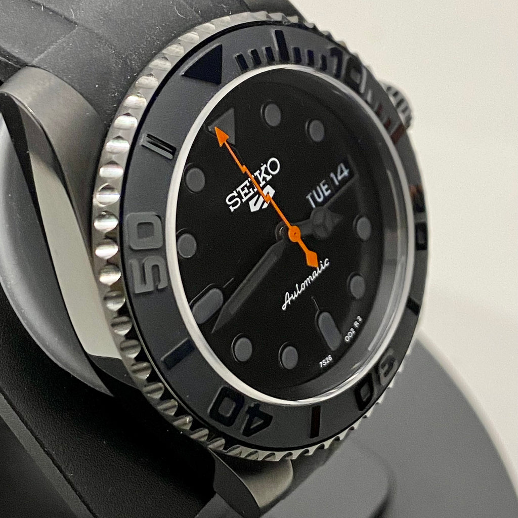 Black on Black - Orange Lightning