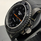 Black on Black - Orange Lightning