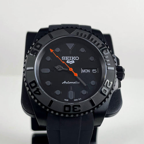 Black on Black - Orange Lightning