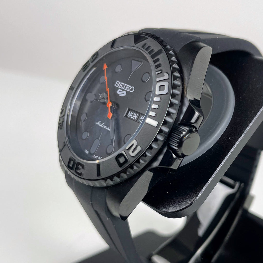 Black on Black - Orange Lightning