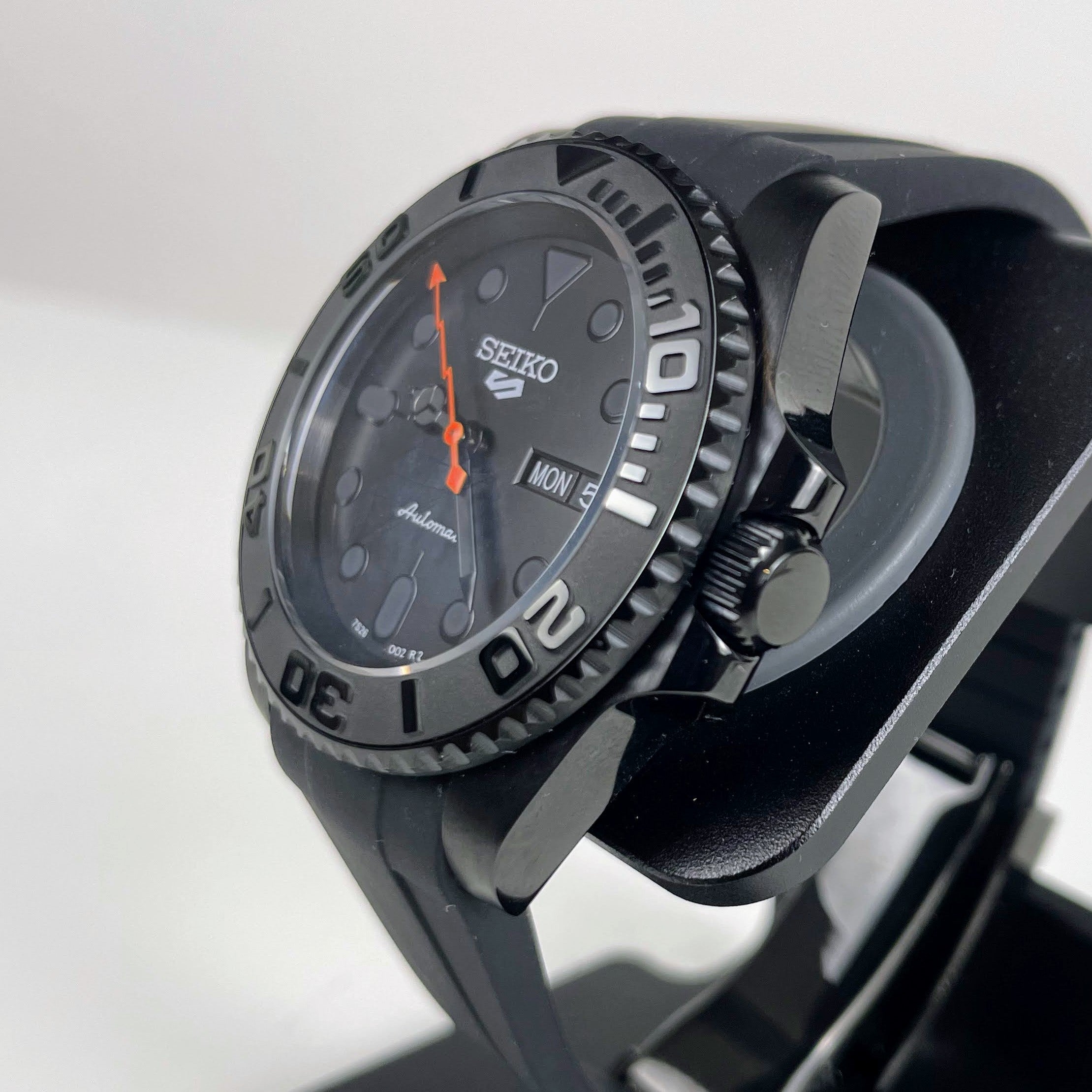 Black on Black - Orange Lightning