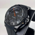 Black on Black - Orange Lightning
