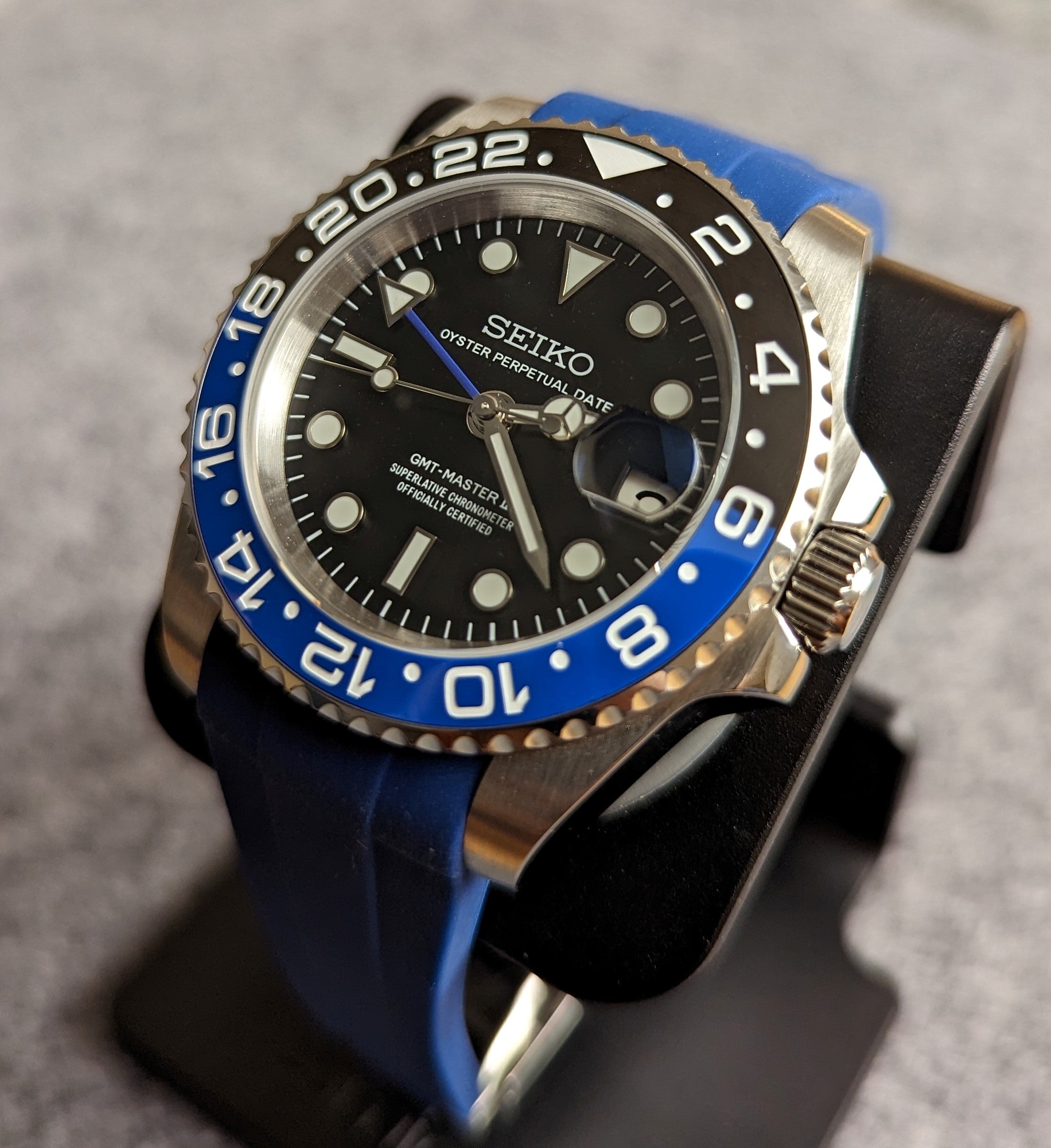 GMT Master-II Batman Homage - Oysterflex