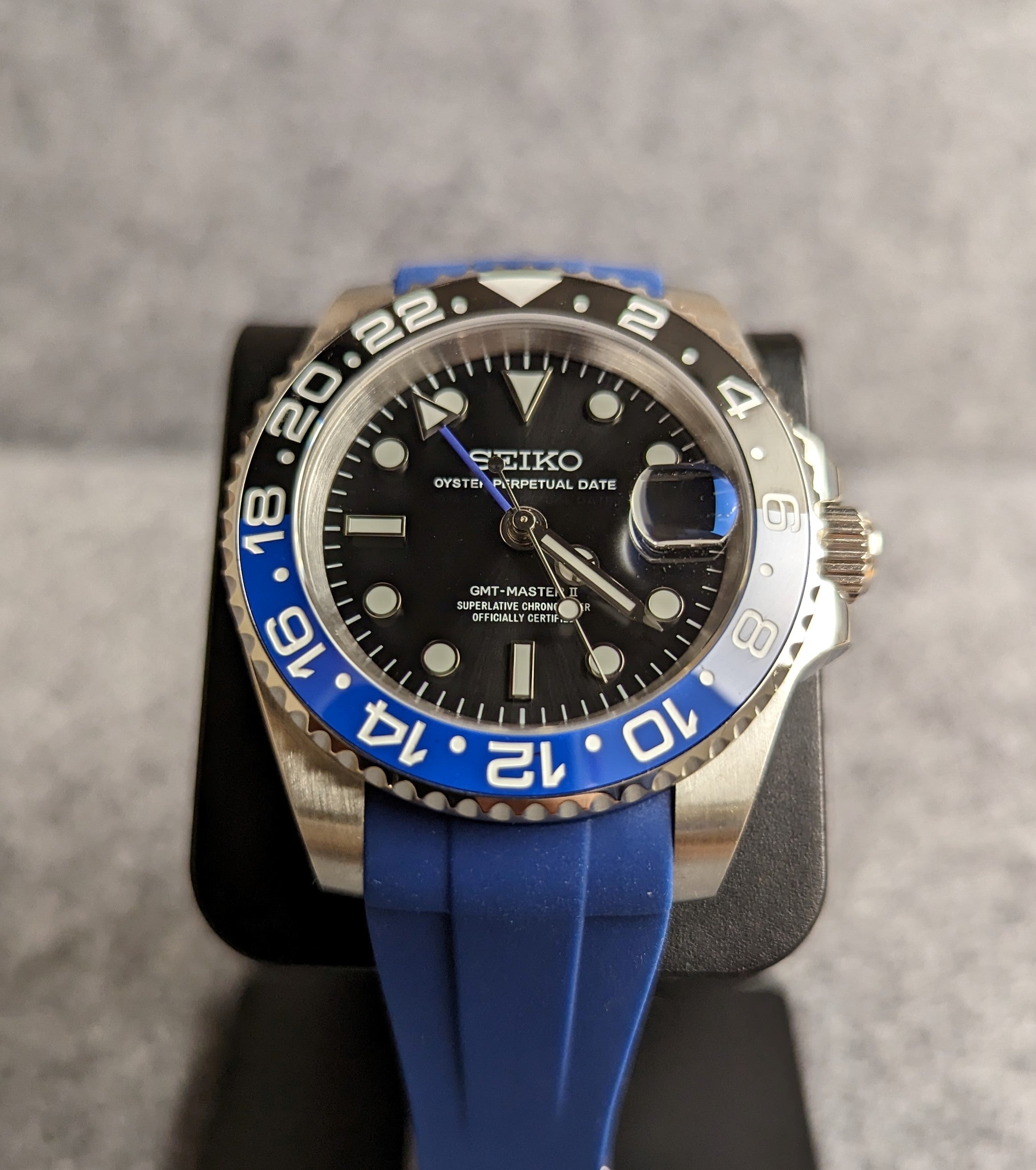 GMT Master-II Batman Homage - Oysterflex