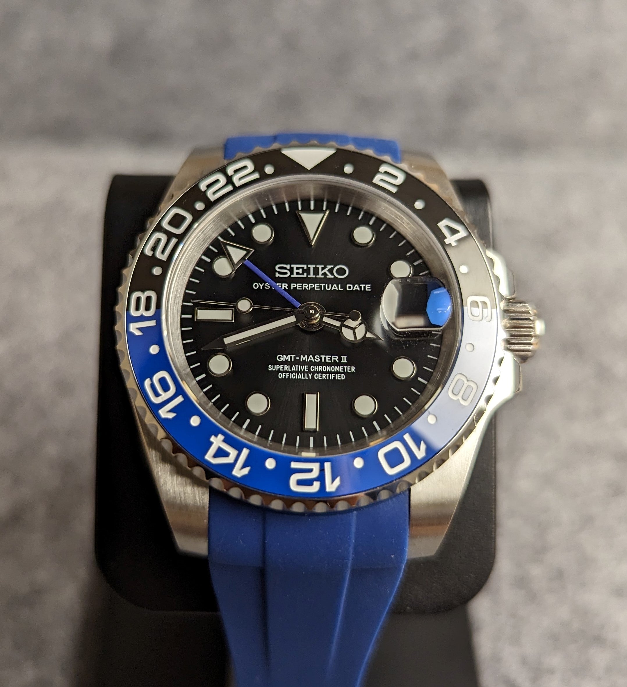 GMT Master-II Batman Homage - Oysterflex