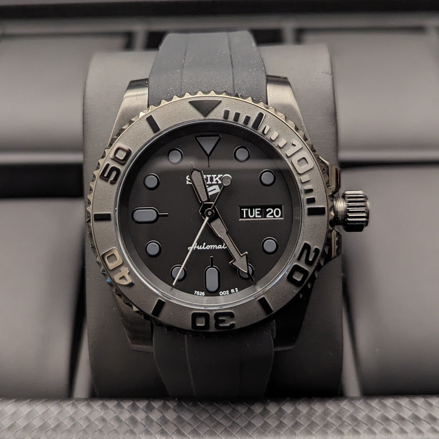 Black on Black - Day Date Stealth