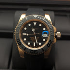 Classic Yachty Diver - Rose Gold x Black