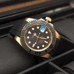 Classic Yachty Diver - Rose Gold x Black