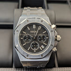SeikOak Black Chrono