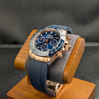 Seikotona Chrono - Blue + Rosegold