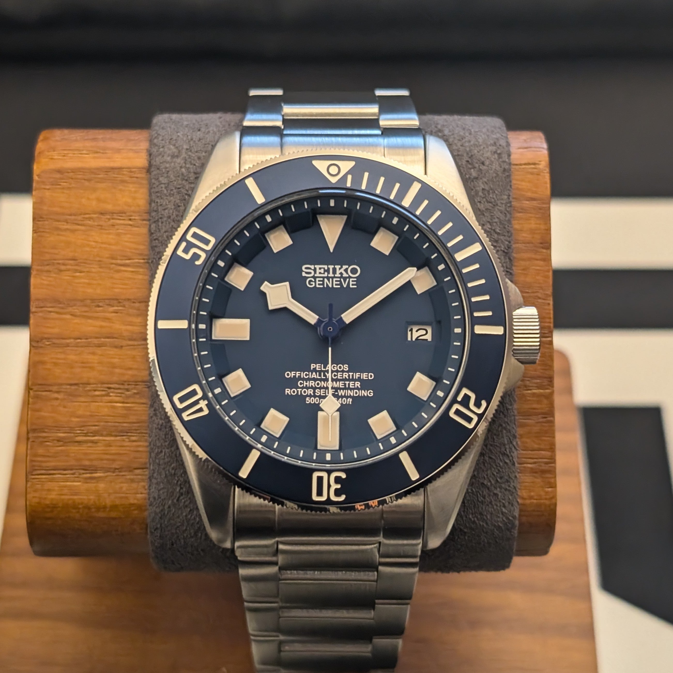 Tudeiko Blue Diver - Pelagos Homage
