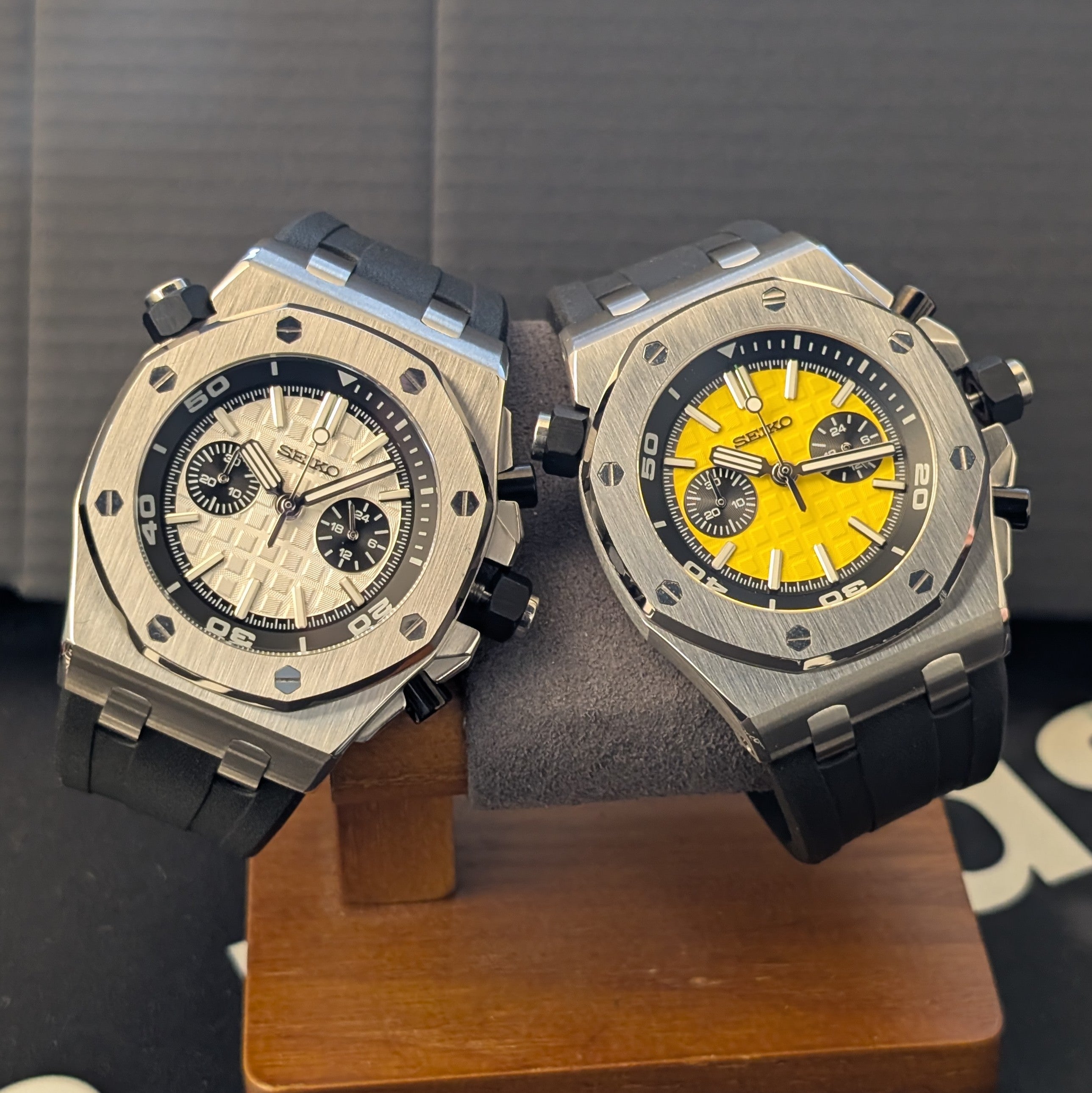 SeikOak Offshore Chronograph – Yellow Dial