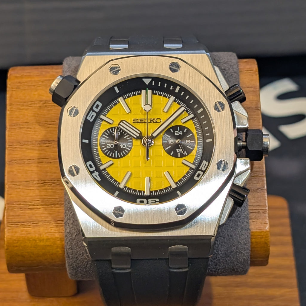SeikOak Offshore Chronograph – Yellow Dial