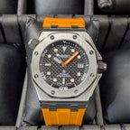 SeikOak Offshore Diver Sunburst orange