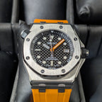 SeikOak Offshore Diver Sunburst orange