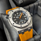 SeikOak Offshore Diver Sunburst orange