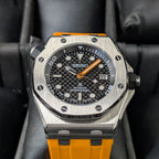 SeikOak Offshore Diver Sunburst orange