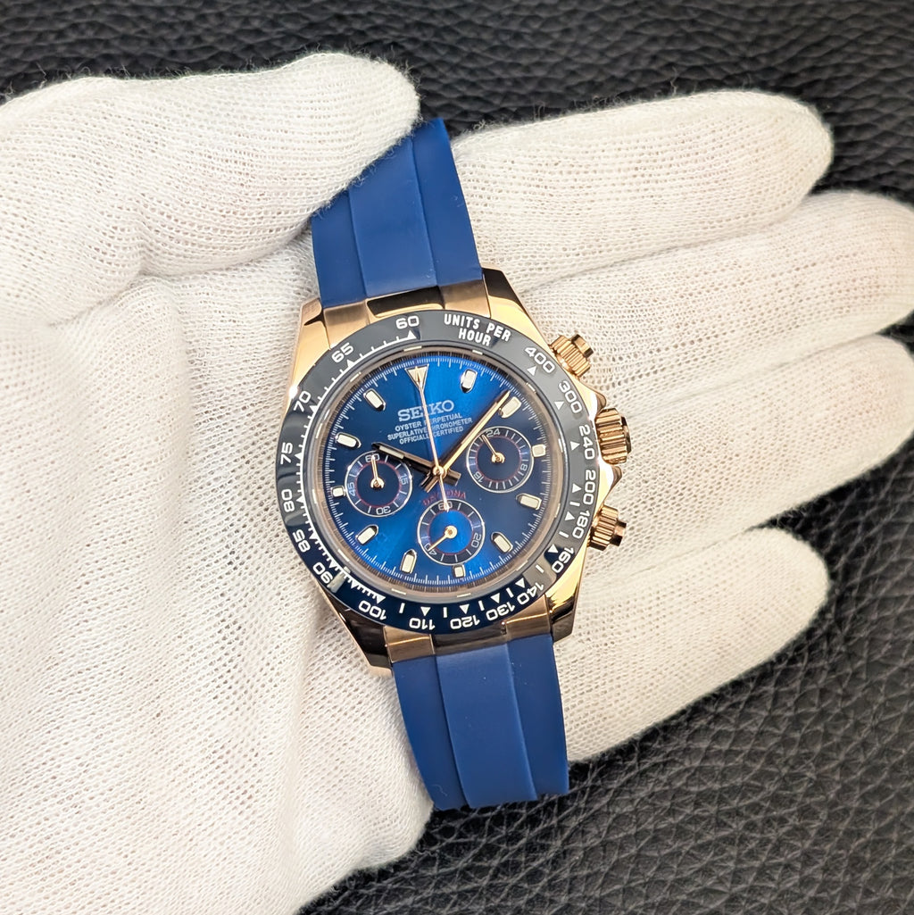 Seikotona - Blue + Rosegold