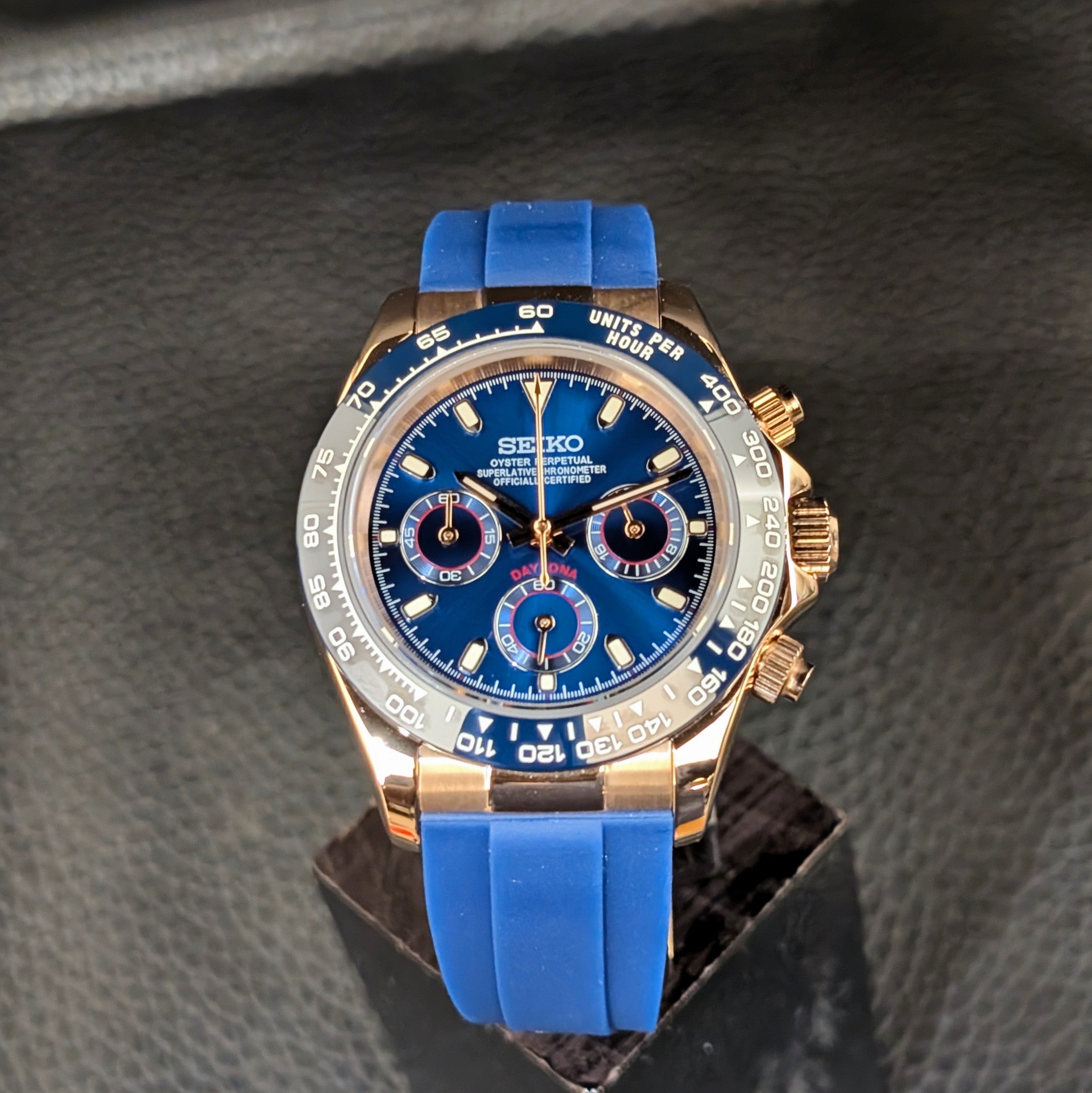 Seikotona - Blue + Rosegold