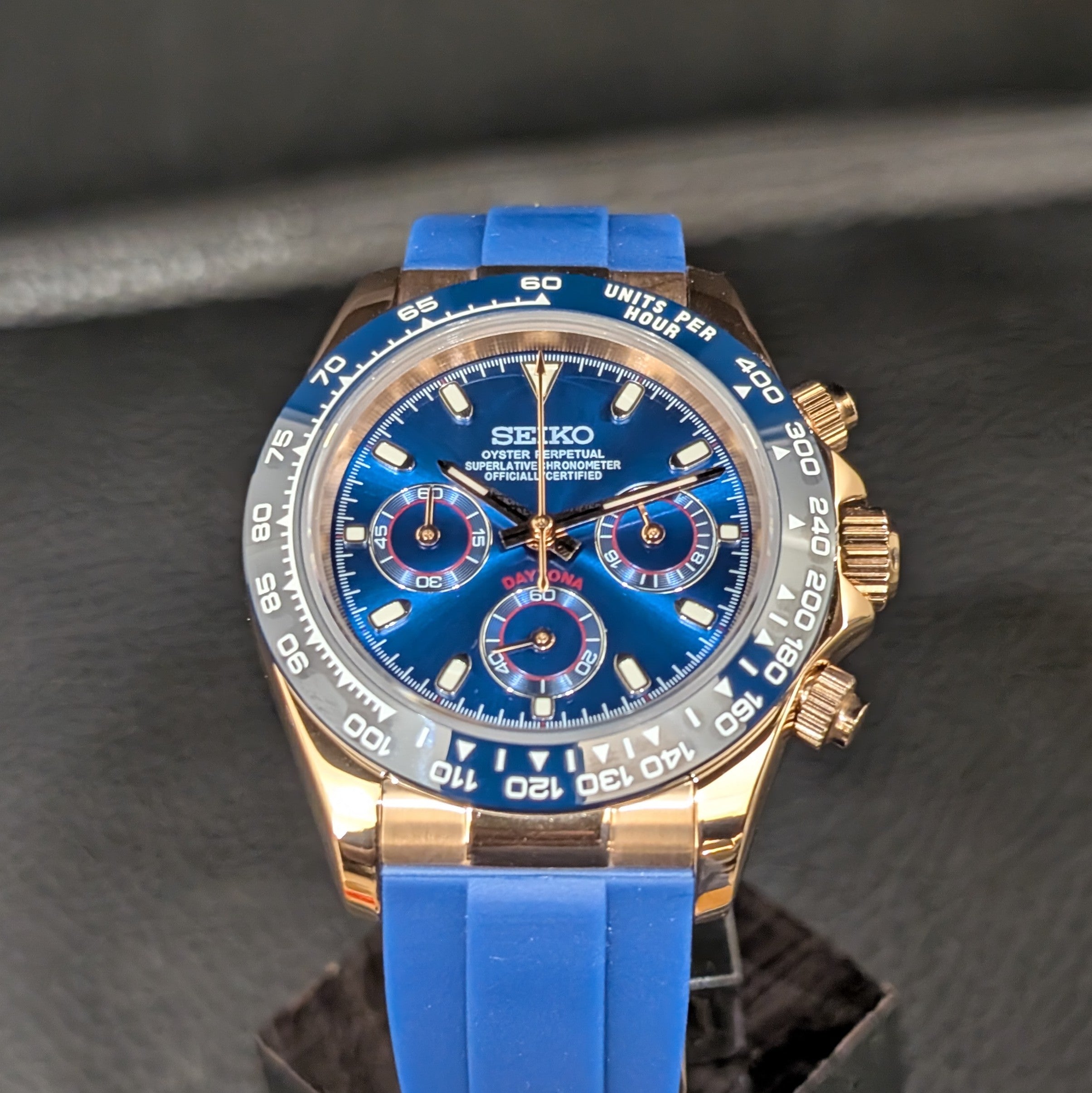 Seikotona - Blue + Rosegold