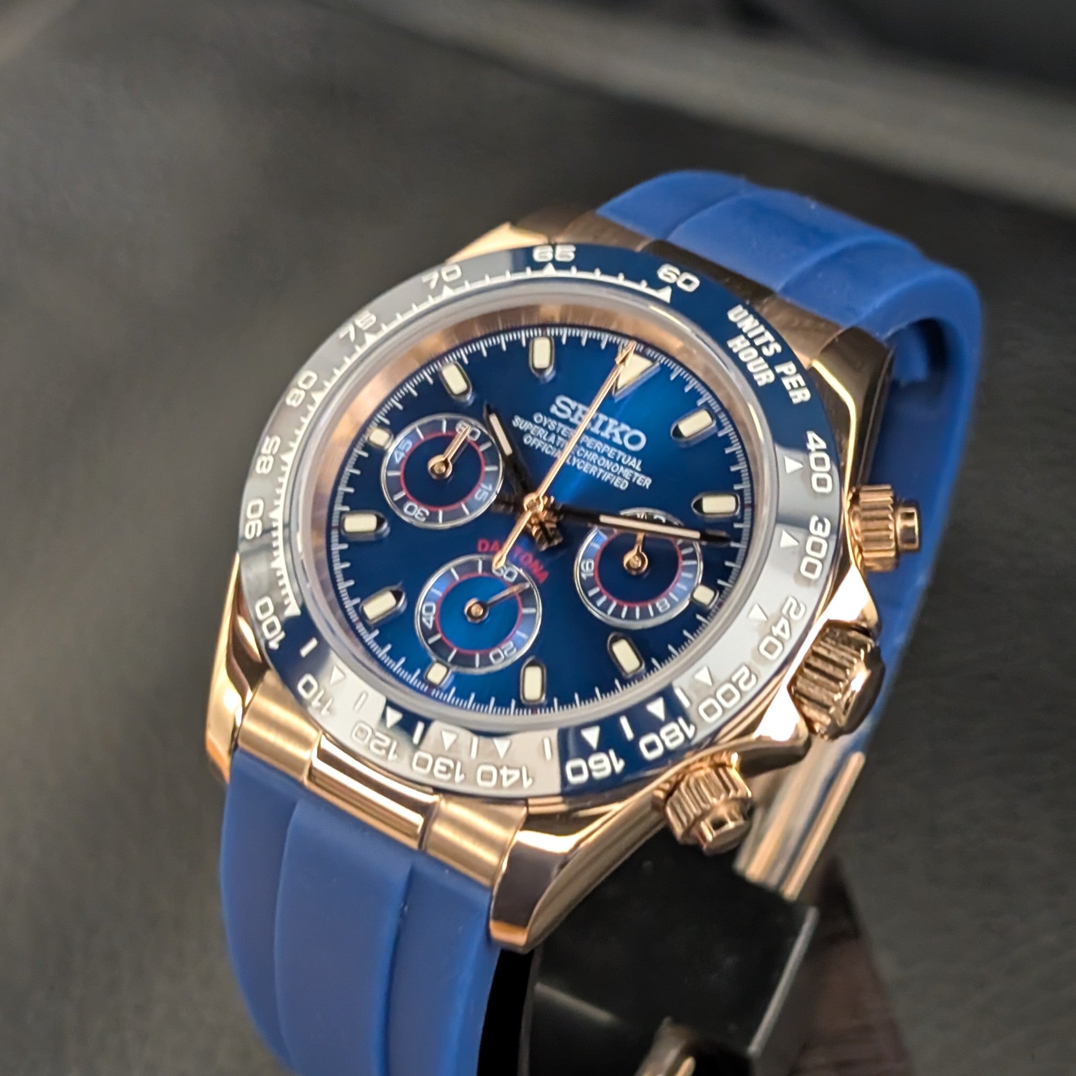 Seikotona - Blue + Rosegold