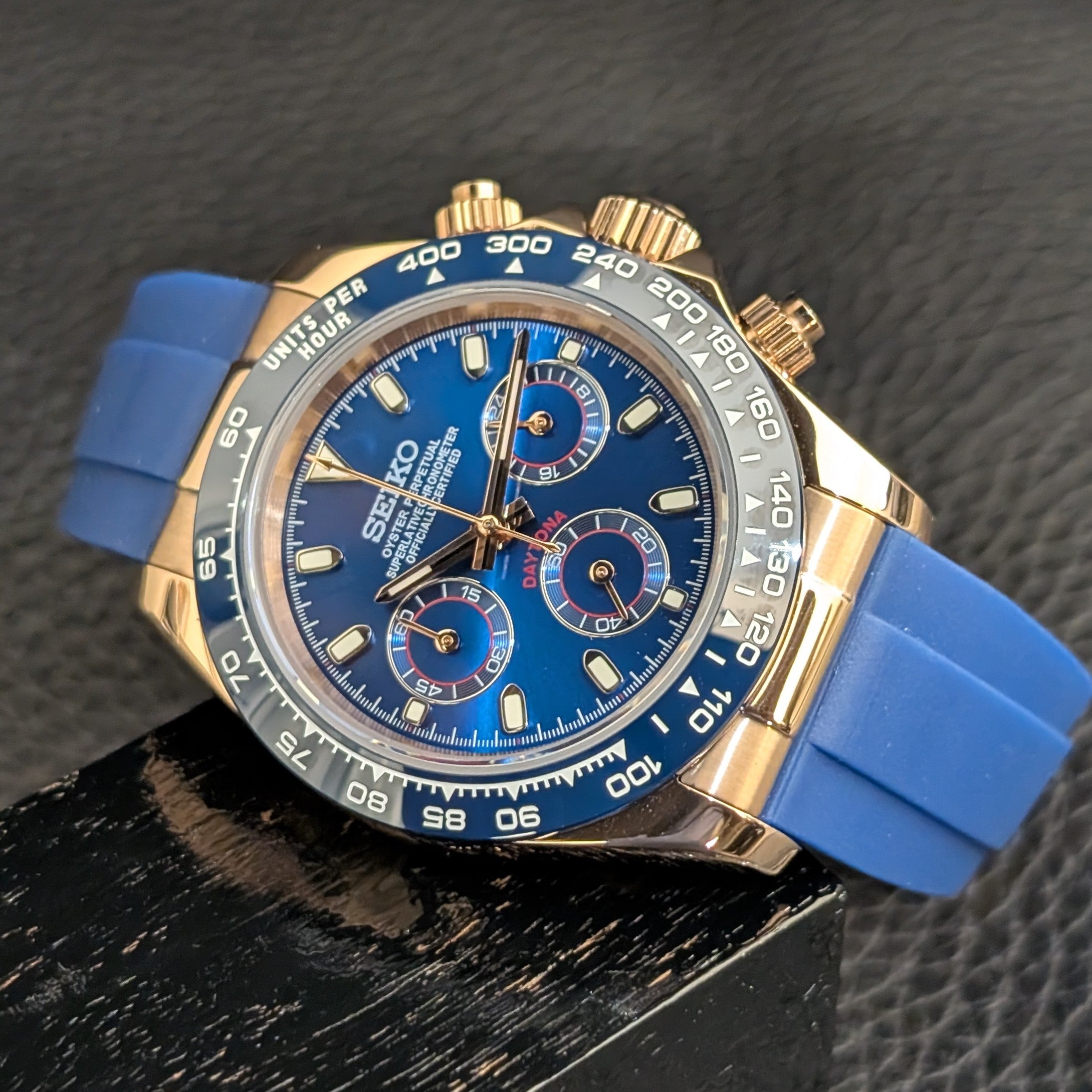 Seikotona - Blue + Rosegold