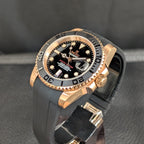 SeikoMaster - Rose Gold x Black