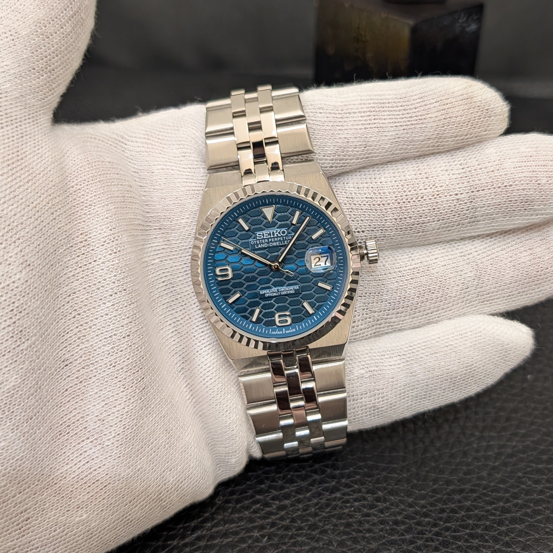 SeikoDweller Ocean Blue