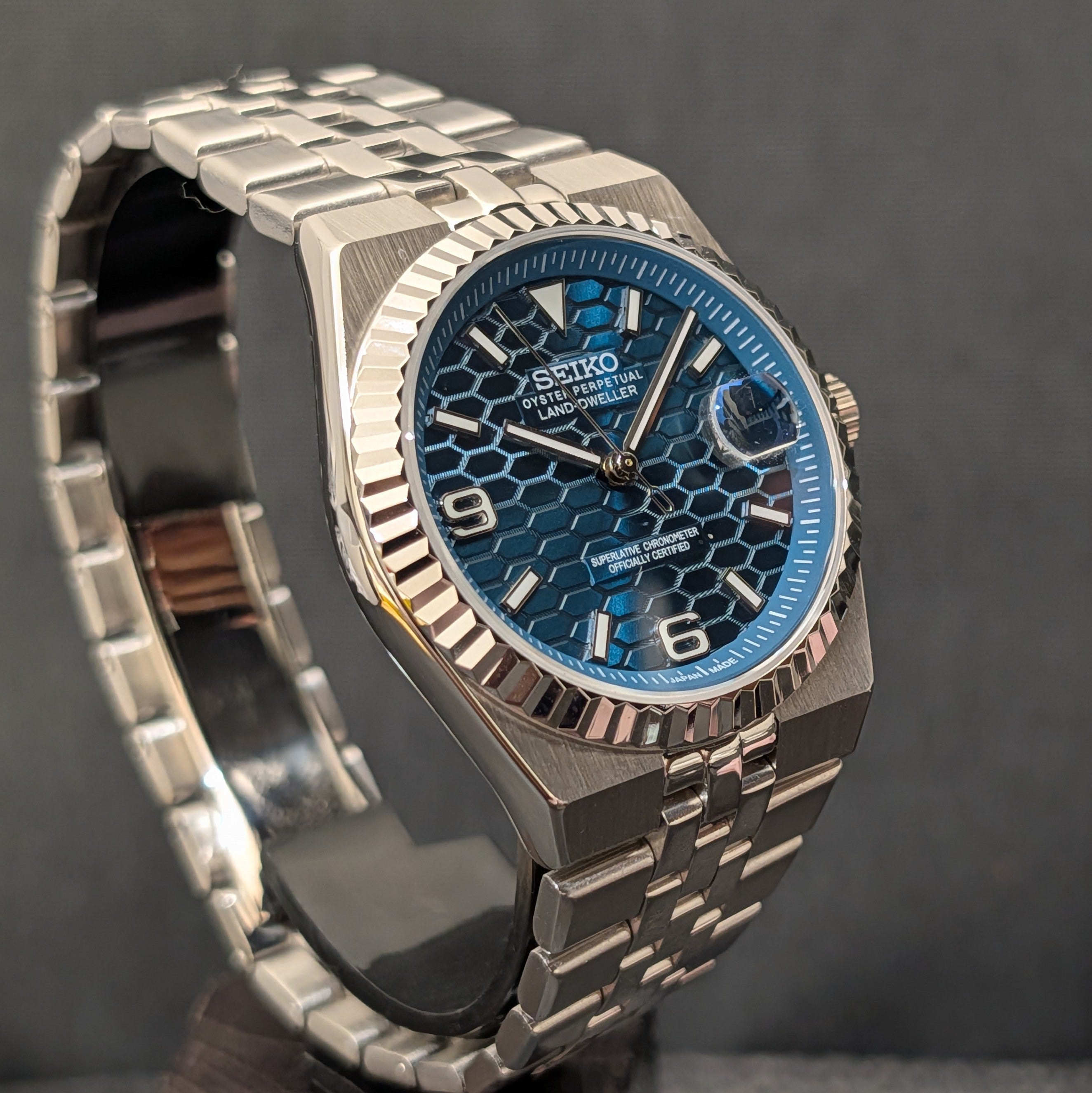 SeikoDweller Ocean Blue