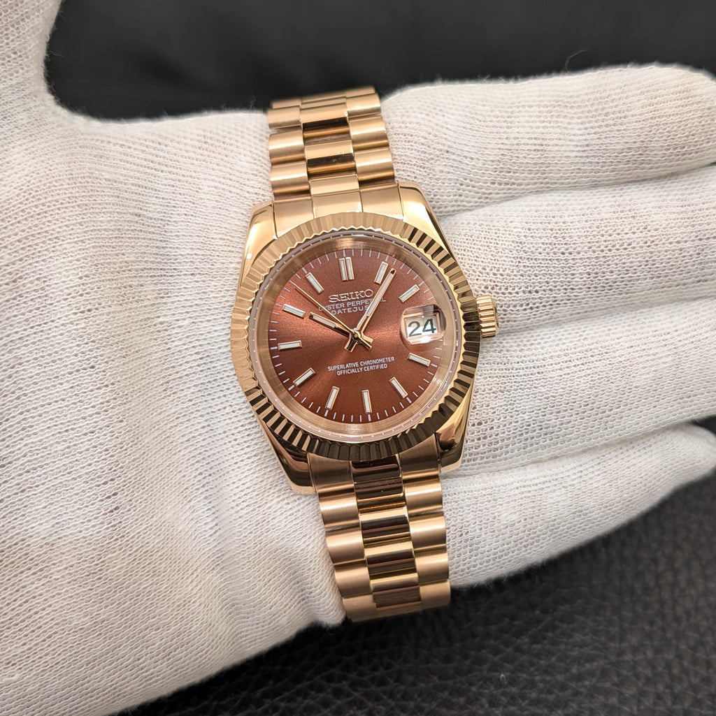 SeikoJust - RoseGold Copper