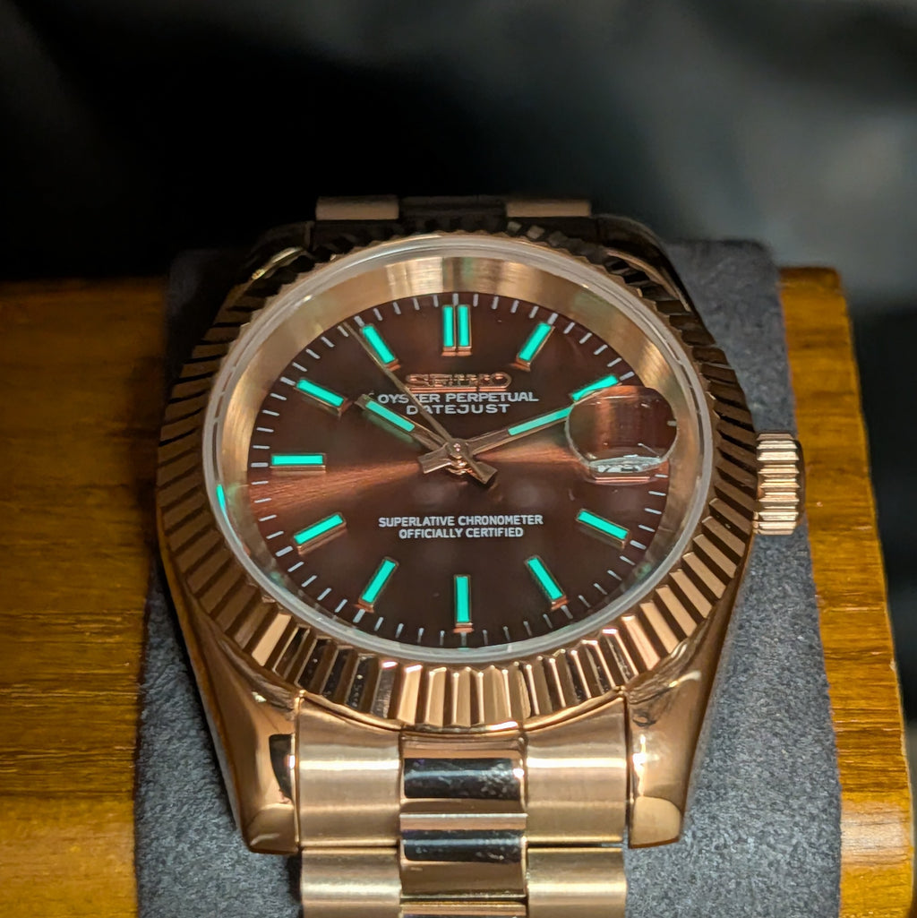 SeikoJust - RoseGold Copper