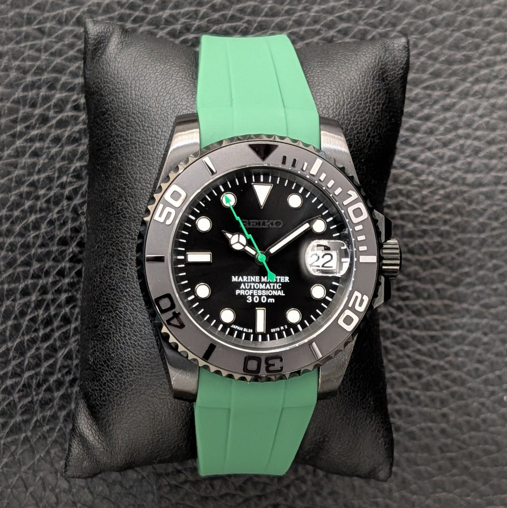 SeikoYacht Stealth Lightning Green/Black (Hulk)