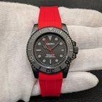 Red Stealth Seiko Mod