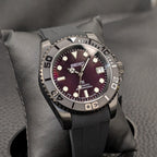 SeikoMaster Mod - Stealth Black Pearl