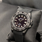 SeikoMaster Mod - Stealth Black Pearl