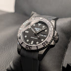 Black on Black - Day Date Stealth Seiko Mod