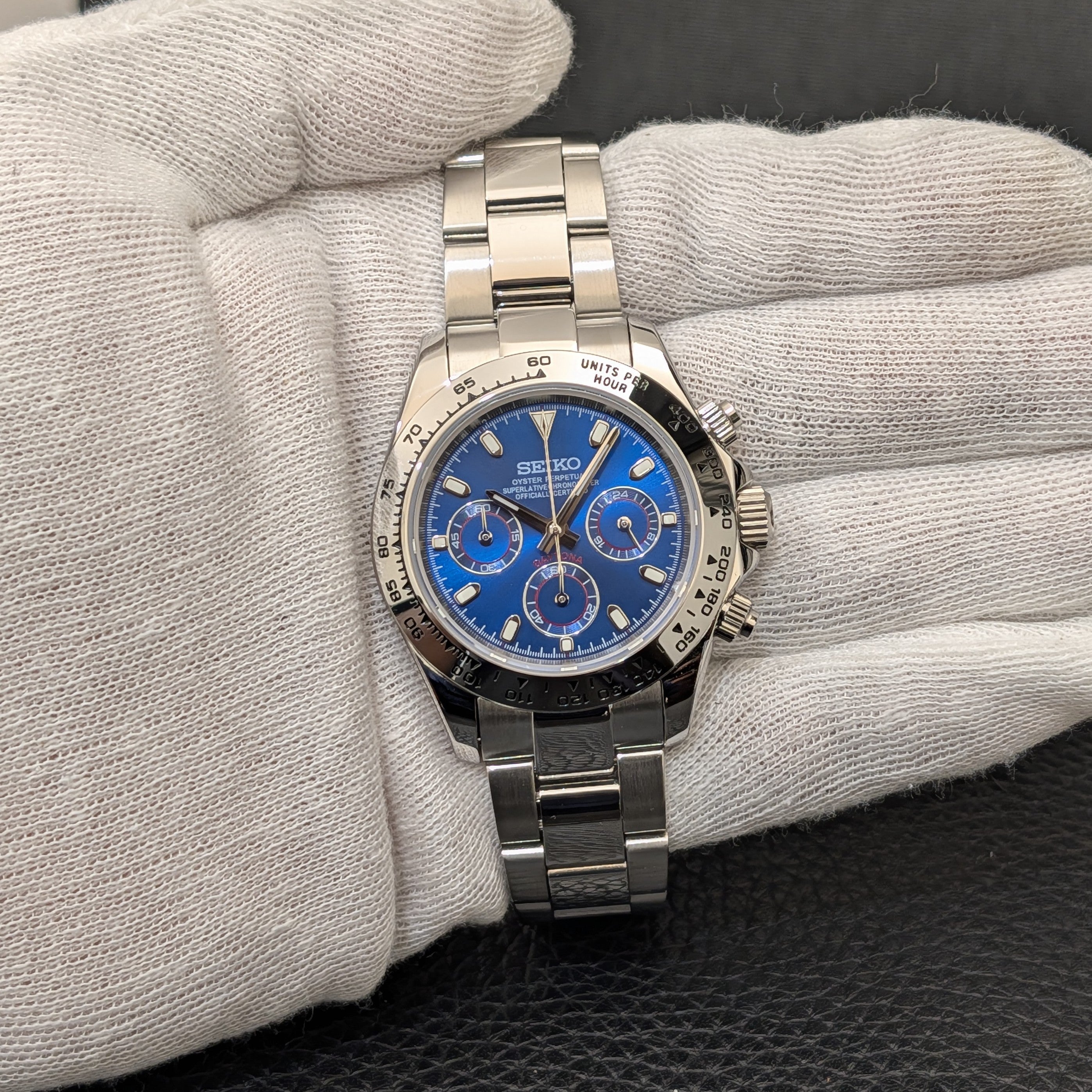 SeikoTona Blue Hour - John Mayor Spec Chrono Oyster