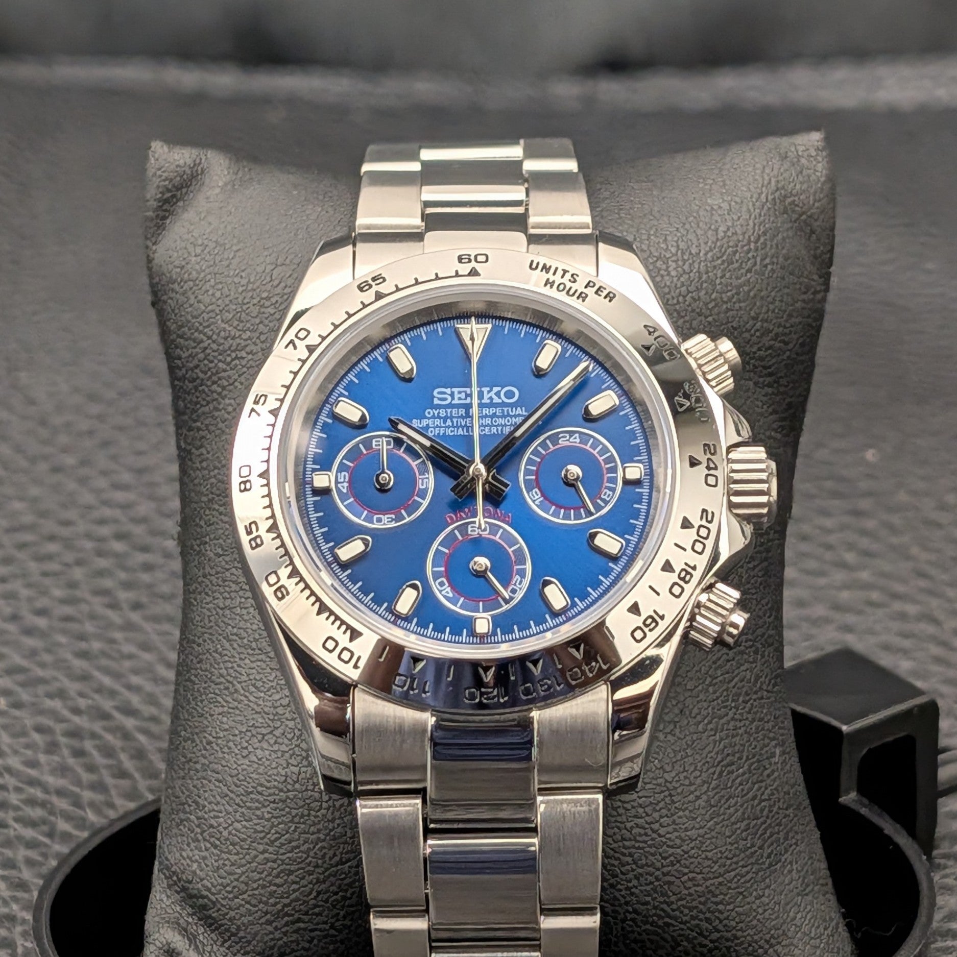SeikoTona Blue Hour - John Mayor Spec Chrono Oyster