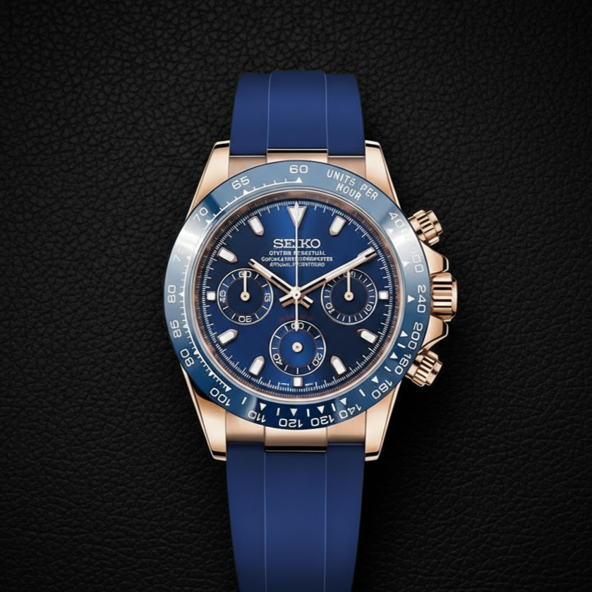 Seikotona - Blue + Rosegold